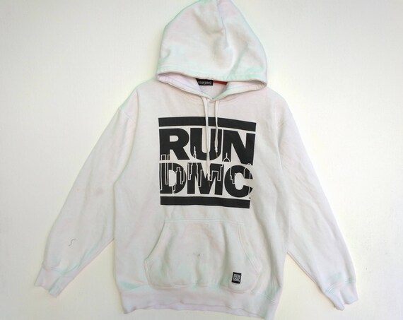 RUN DMC Hoodie Sweatshirt Big Logo XL Etsy