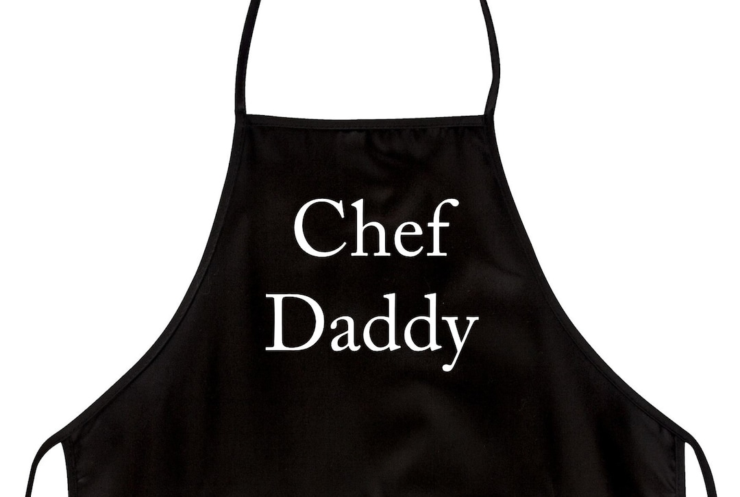 Funny Apron for Dad chef Daddy Novelty Aprons for Men Etsy