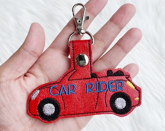 Backpack Tag for School, Car Rider Tag, Book Bag Name Tag for Kids, Name Tag for Backpacks, Custom Bag Tag for Kids, School Bag Tag