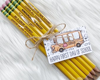 Personalized Pencils for Kids, Engraved Pencils, Pencils with Name, Pencils with Quotes, Custom Pencils for Kids, Back to School Supplies