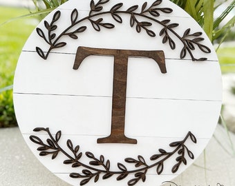 Personalized Front Door Sign, Housewarming Gift, New Home Gift from Realtor, Wedding Gift for Couple Personalized, Front Door Wooden Sign