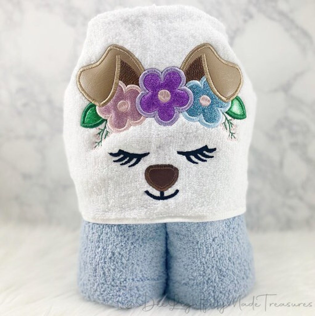 Personalized Bath Towel for Girls, Hooded Towel for Kids, Birthday Gift ...