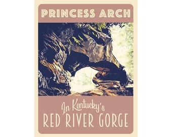 Red River Gorge Poster - Princess Arch