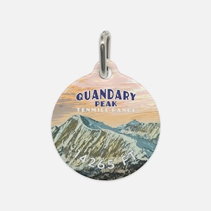 14er Keepsake Pendant - Quandary Peak