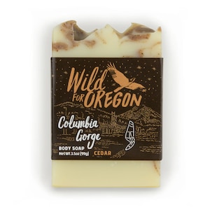 Oregon Homemade Natural Soap Bar Cedar - Columbia Gorge