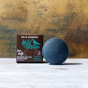 Shampoo Bar for sensitive, flaky, irritated scalps with charcoal, eucalyptus and lime: Lava Butte