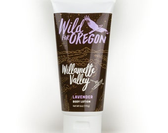 Oregon Hand Body Natural Shea Butter Loción Lavanda - Willamette Valley