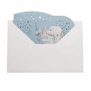 Carte de vœux 3D, carte pop up artisanale "Chants de Noël" image 4