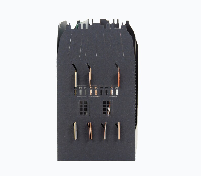 Carte de vœux 3D, pop up "Chat vagabond" image 6