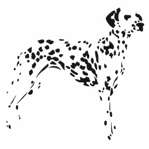 Pop Up - Dalmatian - greeting card - 3D - Kirigami