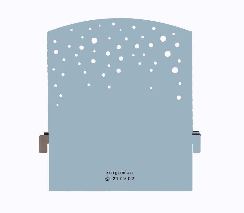 Carte de vœux 3D, carte pop up artisanale "Chants de Noël" image 3