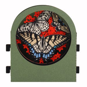 3D greeting card, handmade pop up card "Butterflies"