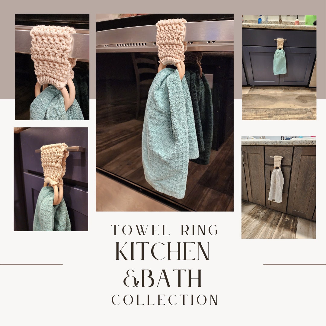 Towel Ring for Bath or Kitchen - Etsy