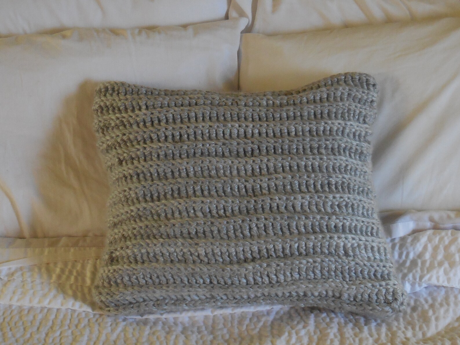 Basket Weave Crochet Pillow Pattern Etsy