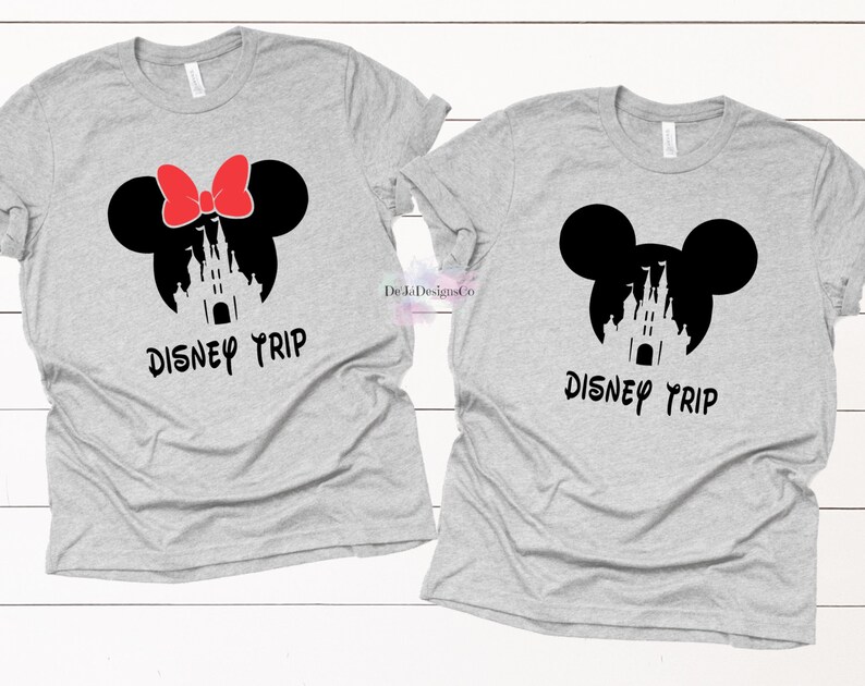 etsy disney shirts for family