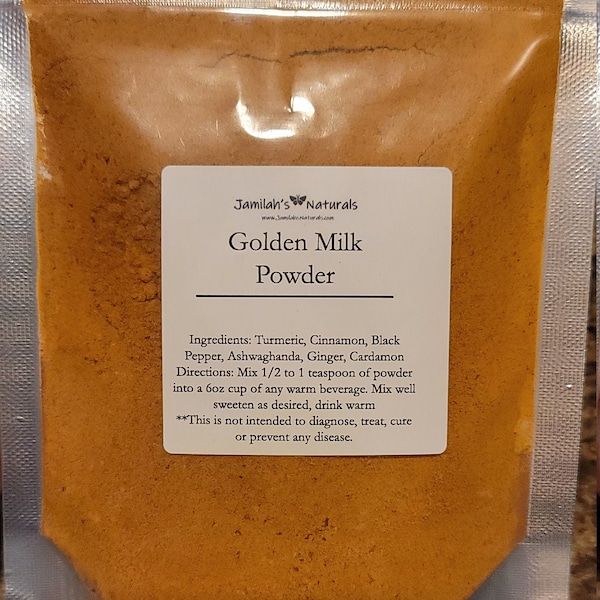 Goldenes Milchpulver