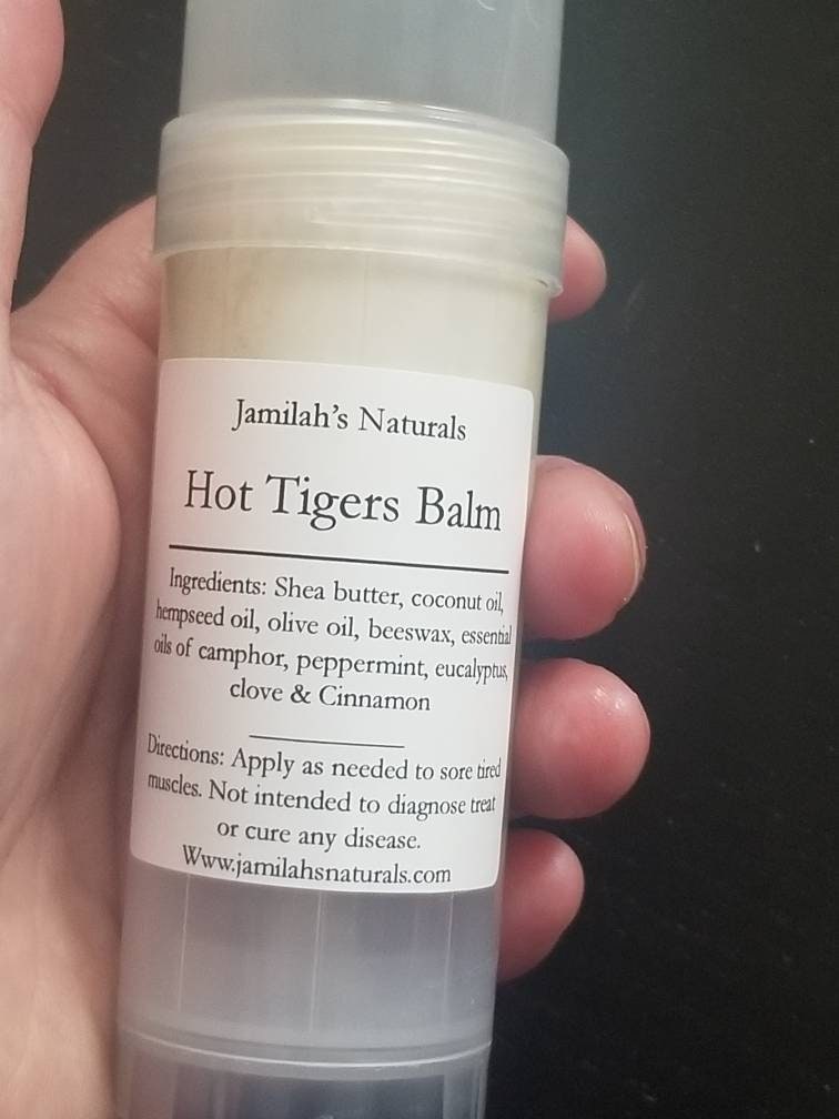 Hot Tigers Balm is Like Icy Hot Rub for Sore Tired Muscles Etsy UK
