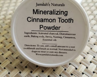 Mineralizing Cinnamon Tooth Powder