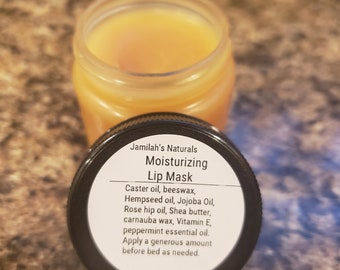 Über Nacht Lippenmaske
