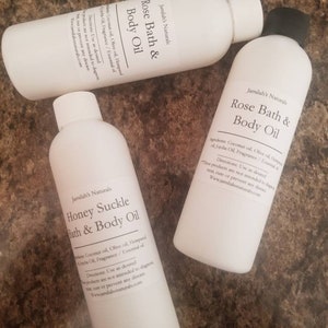 Scented Bath & Body Oils