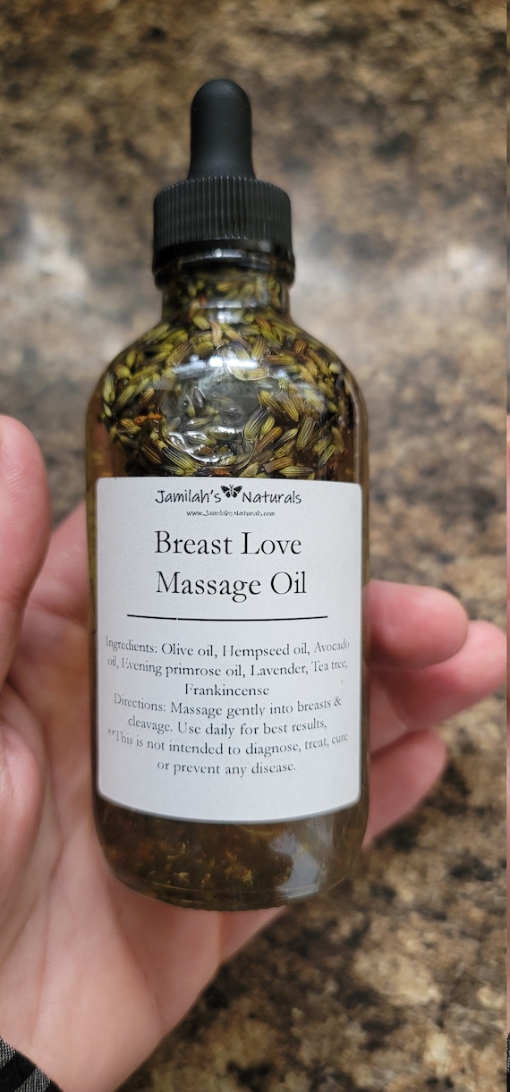 Breast Love Massage Oil - Etsy