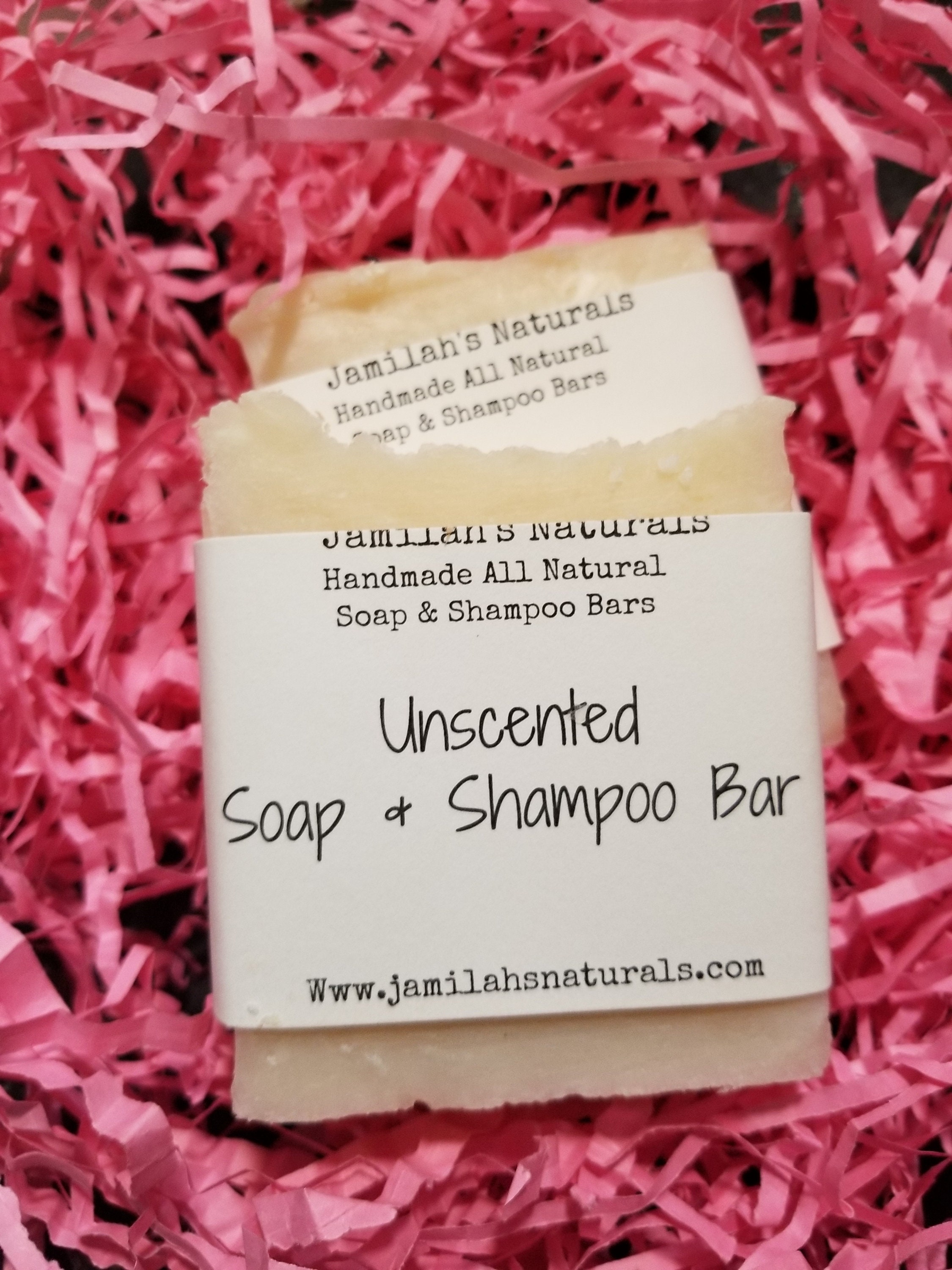 Unscented Soap & Shampoo Bar