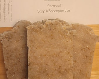 Oatmeal Soap & Shampoo Bar