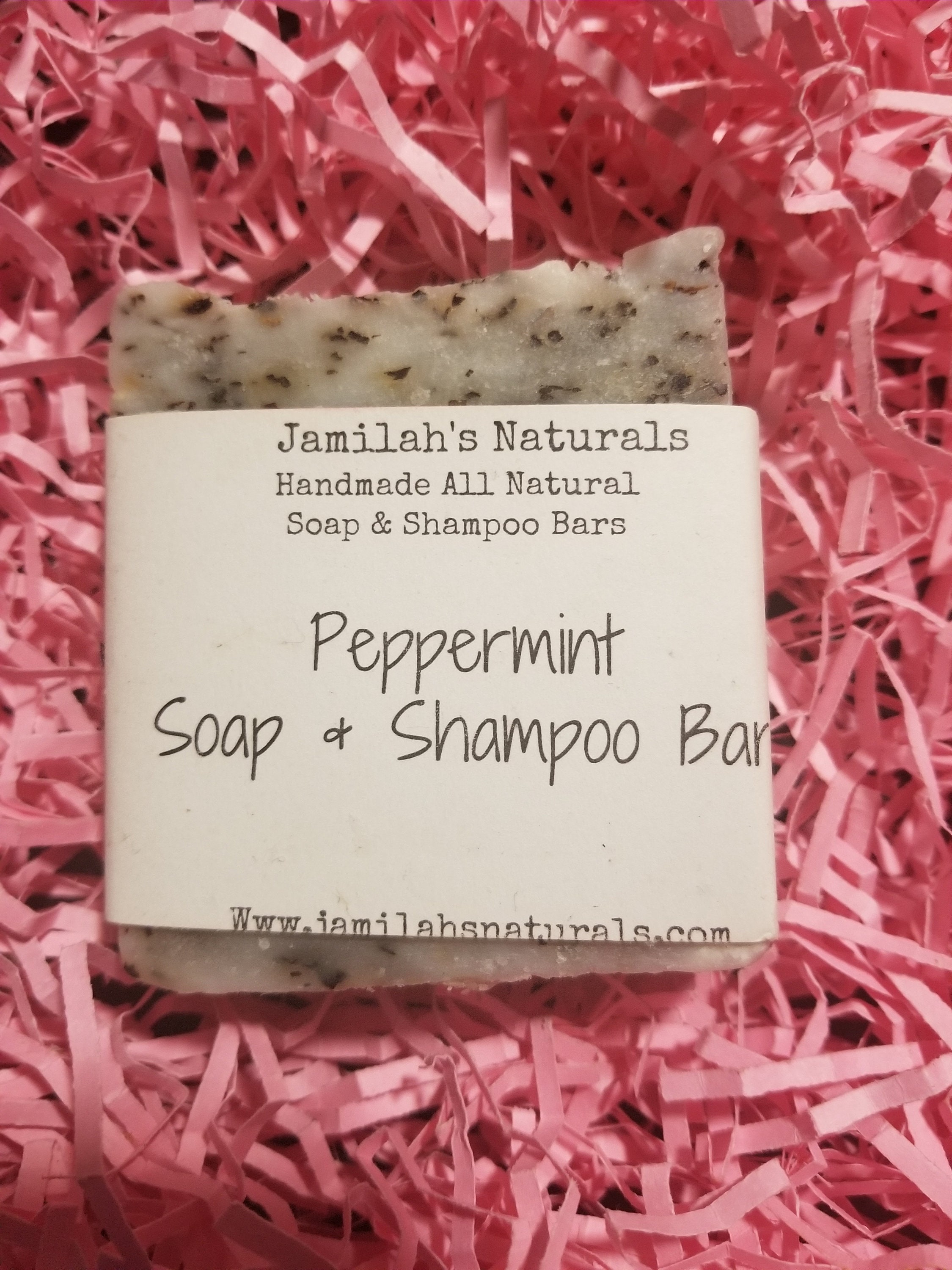 Peppermint Soap and Shampoo Bar
