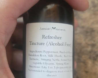 Refresher Tincture ( Alcohol Free)