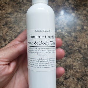 Tumeric Castile Face & Body Wash