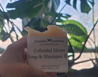 Colloidal Silver Soap & Shampoo Bar