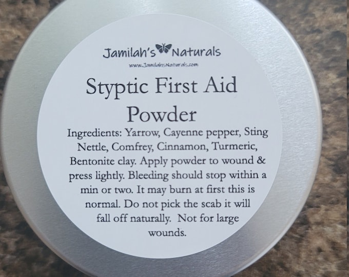 Styptic First Aid (Stop Bleeding Powder)