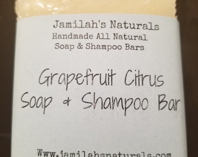 Grapefruit Citrus Soap & Shampoo Bar