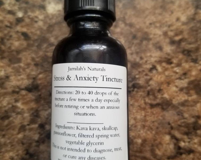 Stress & Anxiety Tincture