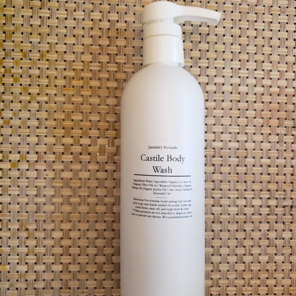 Castile Body Wash for adults & babies (lots of scents choices)