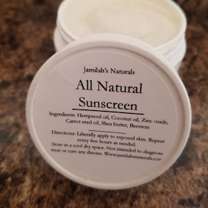 Sunscreen