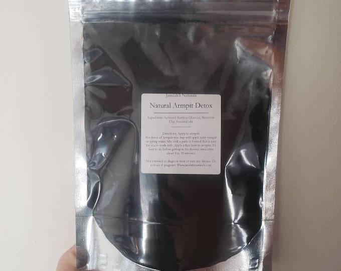 Armpit Detox, Armpit Mask, Armpit Primer, Natural Deodorant, Armpit