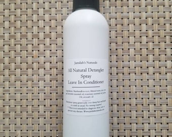 Detangling Spray (leave in Conditioner, anti frizz) for all hair types