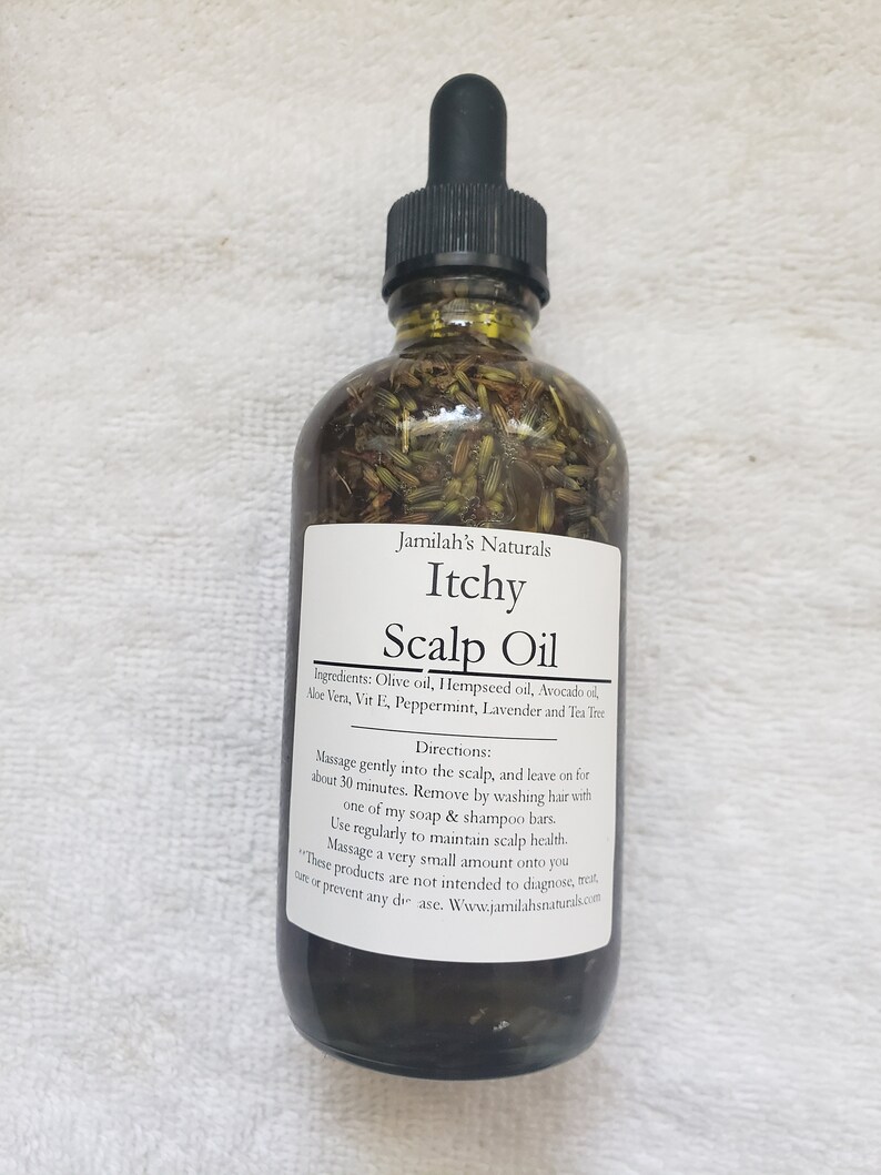 Scalp Oil for Eczema Psoriasis Hair Growth Itchy Damaged - Etsy