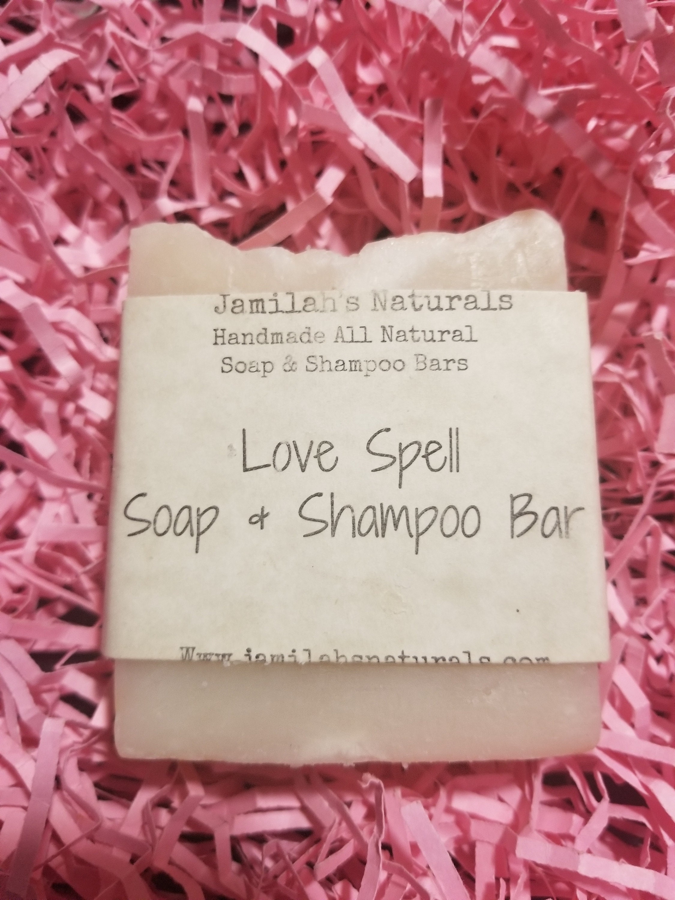 Love Spell Soap and Shampoo Bars