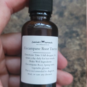 Elecampane Root Tincture