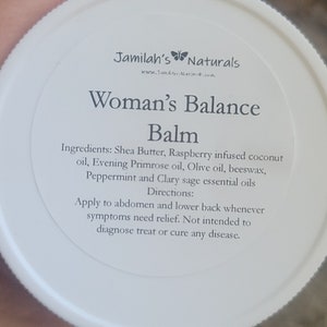 Womans  Balance Balm