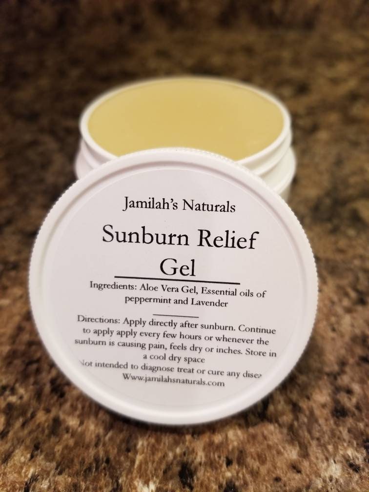 Sunburn Relief Gel with Essential oils