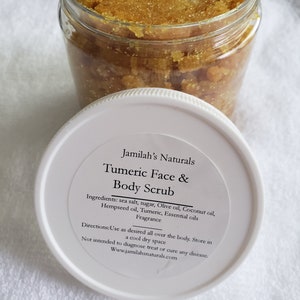 Turmeric Face & Body Scrub