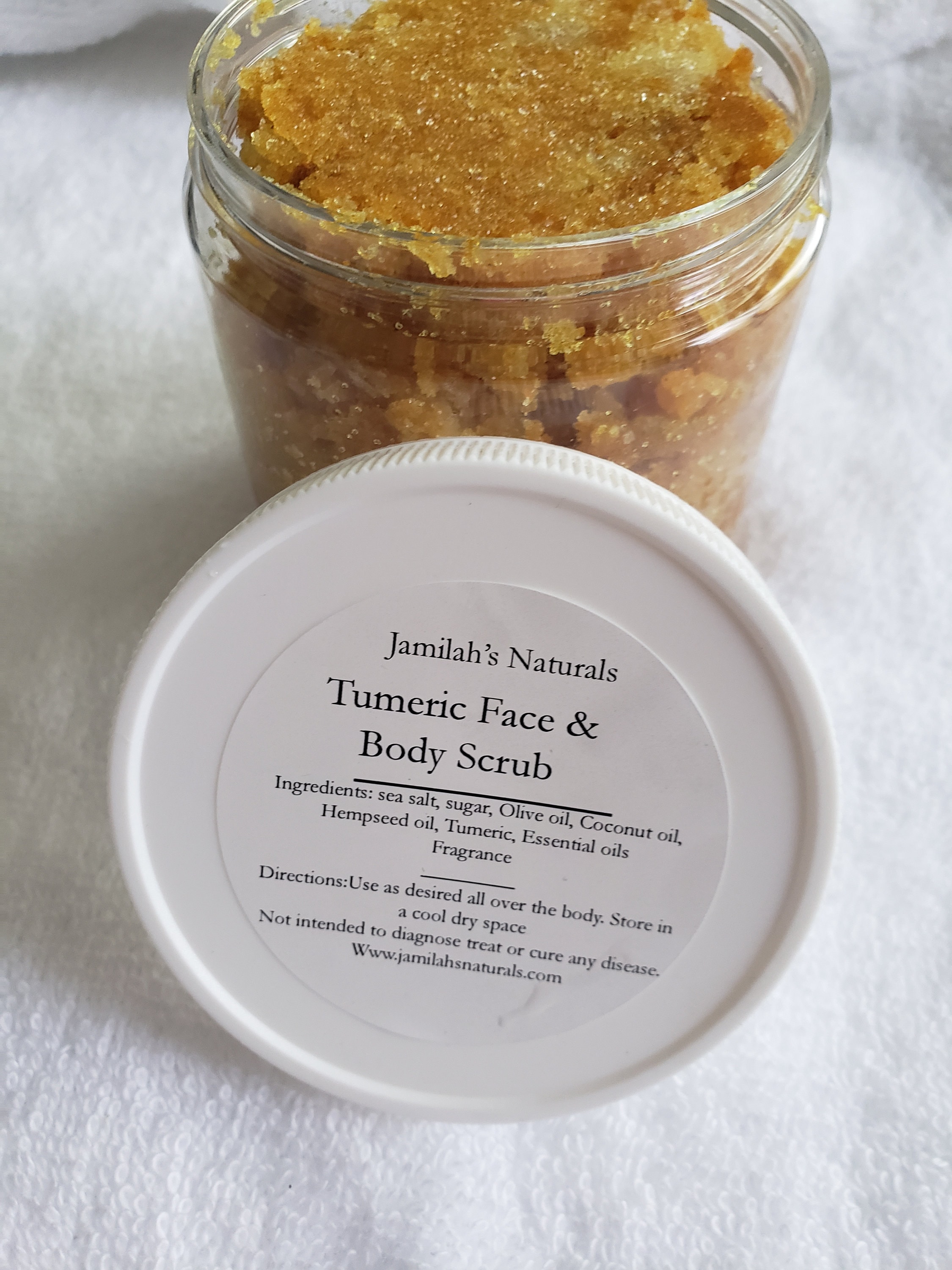 Turmeric Face & Body Scrub