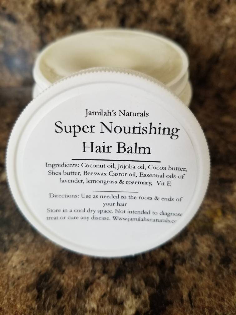 Super Nourishing Hair Balm - Etsy Super Nourishing Hair Balm - Etsy