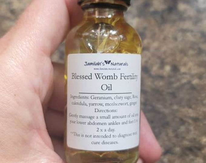 Blessed Womb Massage Oil