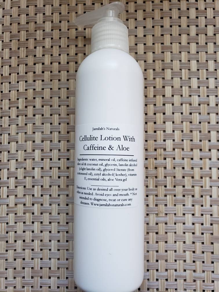 Cellulite lotion with Caffeine & Aloe