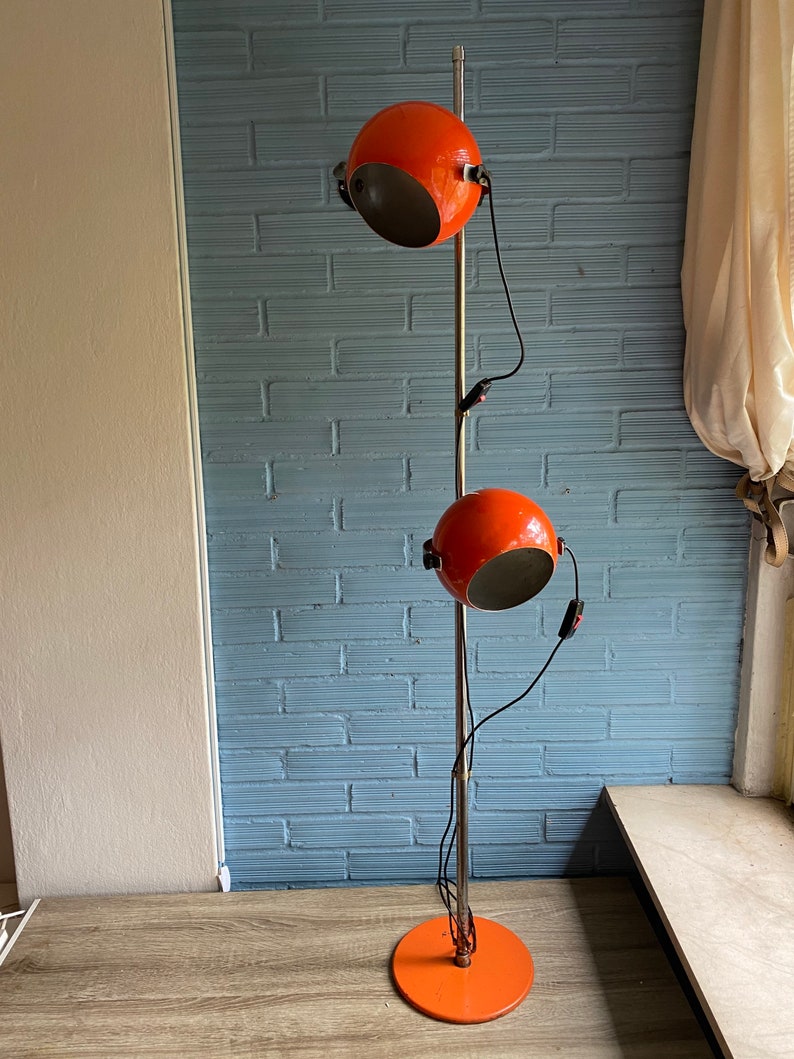 Vintage Mid Century Floor Space Age Lamp Atomic Design Light Pop Vintage Mid Century Floor Space Age Lamp Atomic Design Light Pop