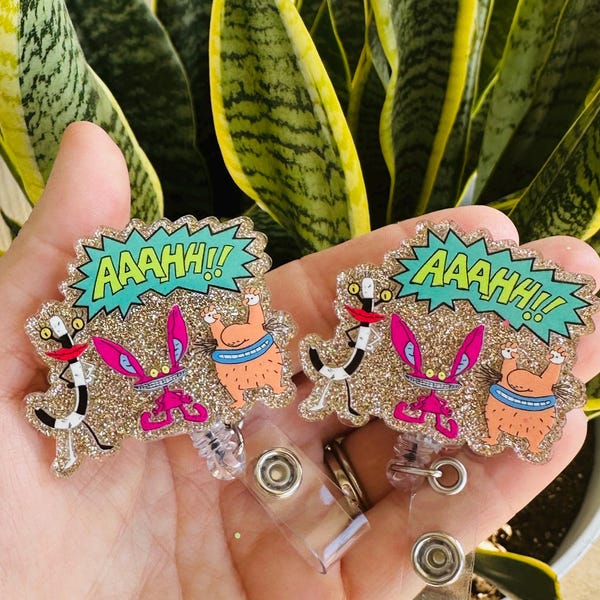 Carrete de insignias de monstruos de los 90